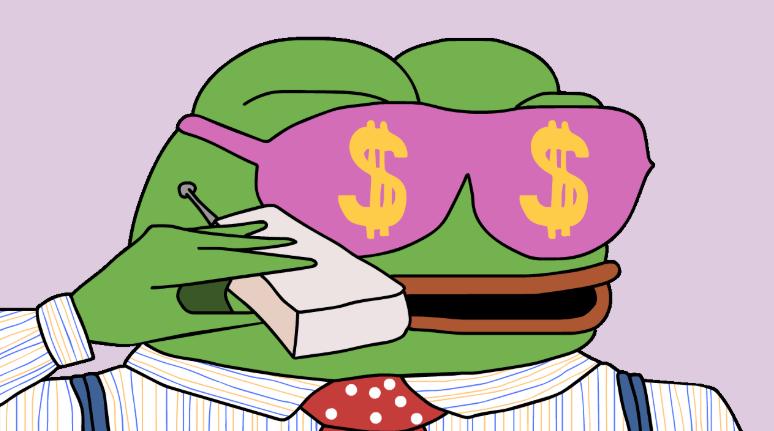 Wall Street Pepe Logo